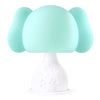 Elephant Rattle Silicone Teether (mint) back view - Shop Online | pollywiggles.co.za