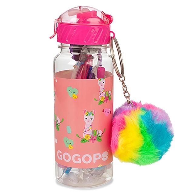 GoGoPo Llama Surprise Stationery Bottle