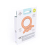 Baby Octopus Silicone Teether - Peach: BPA Free teether box back