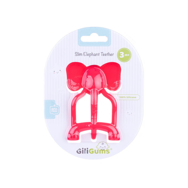 SOOTHING SILICONE ELEPHANT TEETHER