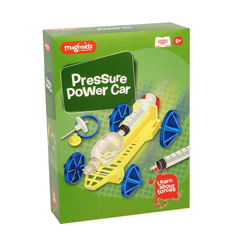 Magnoidz Power Pressure Car Science Kit