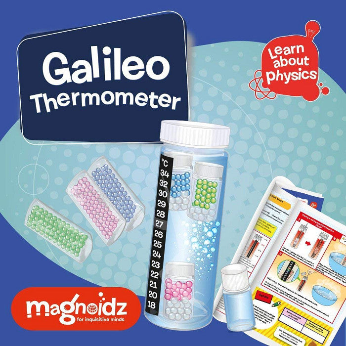 Magnoidz Galileo Thermometer Science Kit