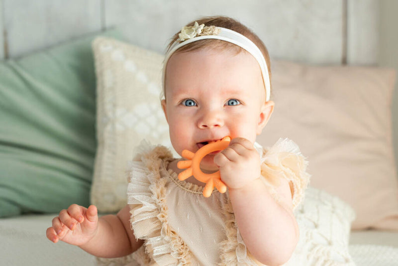 Baby Octopus Silicone Teether - BPA Free teether